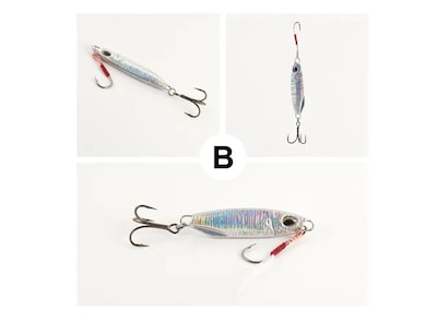 Foto 5 | Foto 5 | 5pcs Xtellar Jigs 30g Señuelos Cebo Pesca Lance Largo Láser Lago Mar