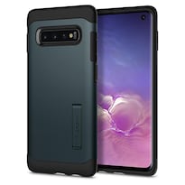 Funda Spigen Slim Armor para Samsung Galaxy S10 Metal Slate