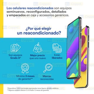 Foto 3 | Foto 3 | Celular Reacondicionado Apple Iphone Xr color Negro 64GB