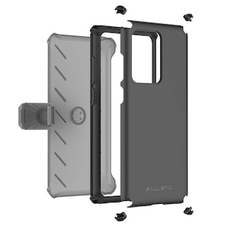 Foto 2 | Foto 2 | Funda Ballistic Urbanite Maxx para Samsung S20 Ultra color Negro Protector Uso Rudo con Clip