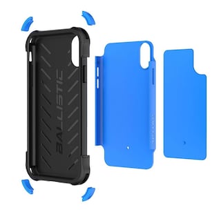 Foto 2 | Foto 2 | Funda Ballistic Tj para iPhone XS y X color Azul