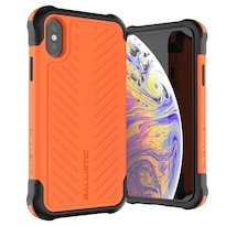 Funda Ballistic Tj para iPhone XS Max color Anaranjado