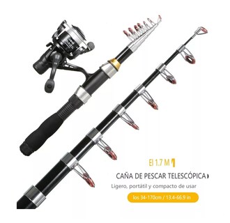 Foto 4 | Foto 4 | Caña de Pescar Belug Telescópica con Señuelo