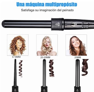 Foto 3 | Foto 3 | Ferro Profesional Rizador de Cabello Belleza 3 en 1