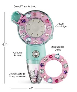 Foto 6 | Foto 6 | Hair Jeweler Quick Gems Añade Brillo A Tu Cabello - Venta Internacional.