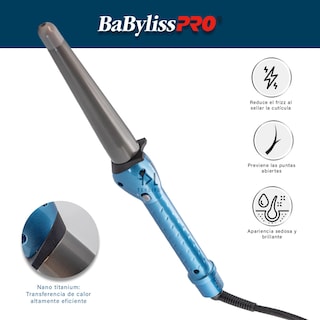 Foto 4 | Foto 4 | Rizador Cónico Babylisspro Nano Titanium 450°f Profesional