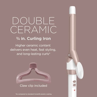 Foto 2 | Foto 2 | Rizador Conair de Doble Cerámica de 0.75 Pulgadas- Venta Internacional