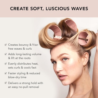 Foto 3 | Foto 3 | Rodillos Térmicos De Cerámica Kitsch Xl Para Cabello Largo Con Aspecto Reventado - Venta Internacional.