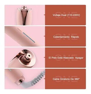 Foto 5 | Foto 5 | Rizador En Espiral Automático Genérica Negative Ion - Venta Internacional.