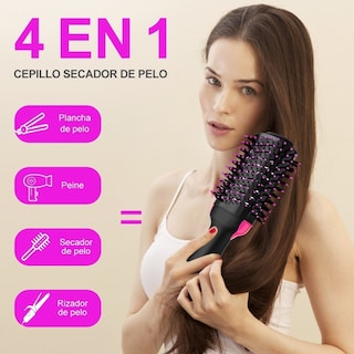 Foto 3 | Foto 3 | Cepillo Alaciador Eléctrico Funbu 2022 Negro Antifrizz