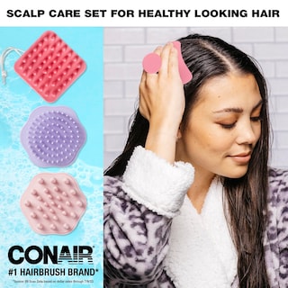 Foto 3 | Foto 3 | Venta Internacional - Set Masajeador Para Cuero Cabelludo Conair Con 3 Cabezales De Cepillado Para Cabello Húmedo O Seco