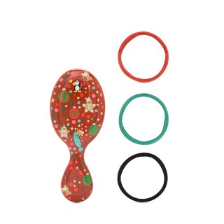Foto 1 | Foto 1 | Kit De Cepillo Húmedo Para Cepillos De Pelo, Minidesenredante, Con 3 Elásticos - Venta Internacional.