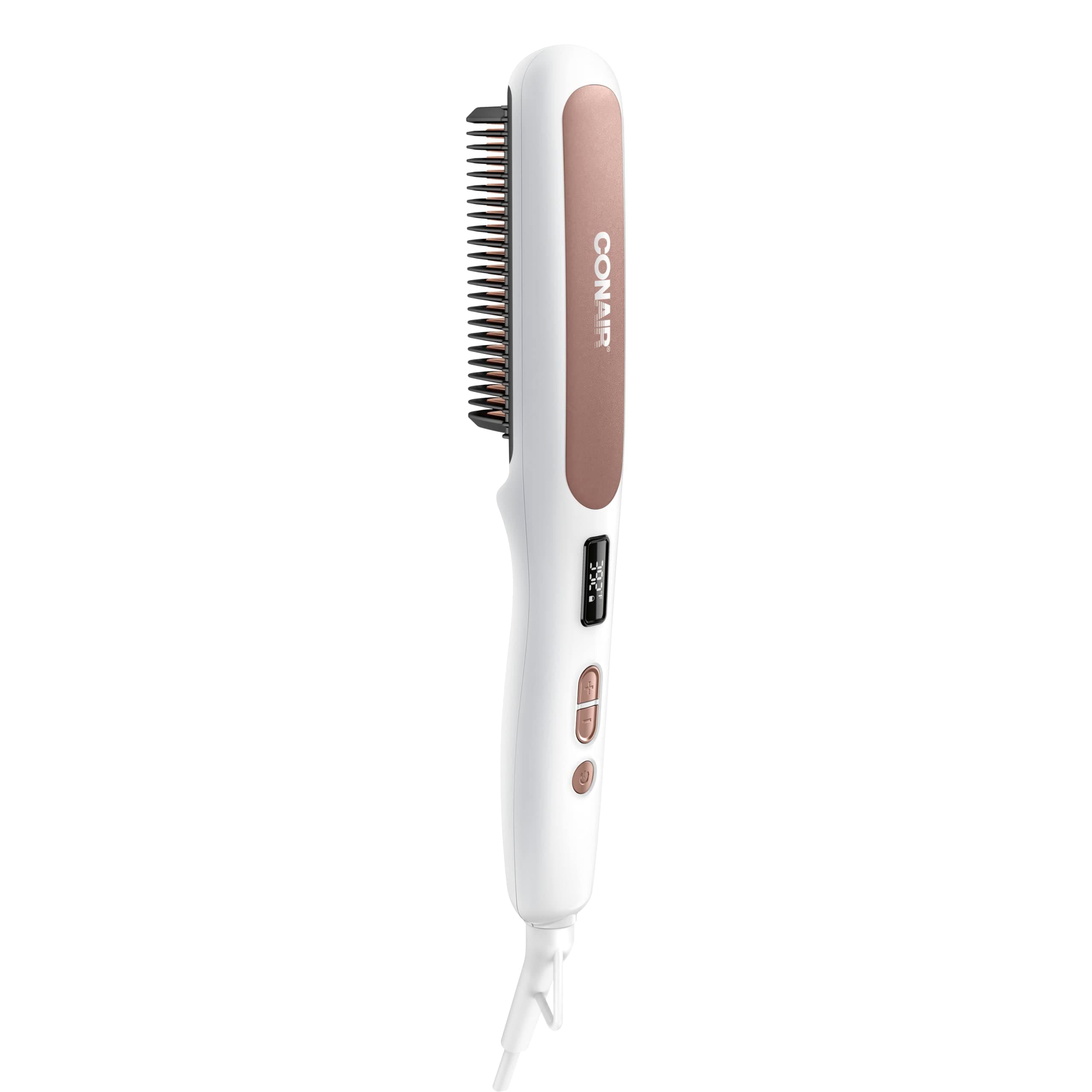 Cepillo Alisador De Cabello Conair Double Ceramic Con Calor