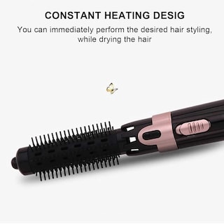 Foto 3 | Foto 3 | Cepillo Secador De Pelo Zjchao, Rizador De Aire Caliente 4 En 1, 550 W - Venta Internacional.