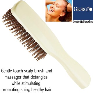 Foto 4 | Foto 4 | Cepillo De Pelo Giorgio Gio2ivy, Desenredante Suave Al Tacto, Color Marfil, 16 Cm - Venta Internacional.