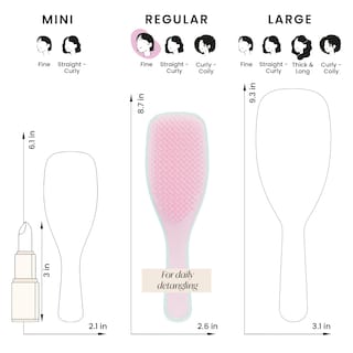Foto 7 | Foto 7 | Cepillo Desenredante Tangle Teezer Ultimate Para Cabello Seco Y Húmedo, Rojo - Venta Internacional.
