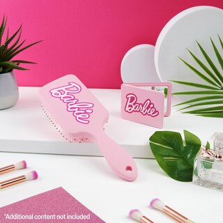 Foto 2 | Foto 2 | Juego De Cepillos Barbie Para Desenredar El Cabello Con Cepillo De Paleta Y Espejo - Venta Internacional.