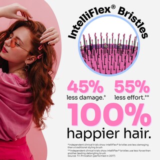 Foto 3 | Foto 3 | Pincel Desenredante Wet Brush Original Pink Electric Forest - Venta Internacional.