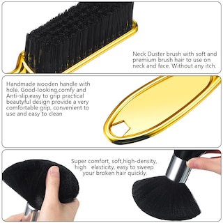 Foto 6 | Foto 6 | Set De 3 Piezas Para Peinar Barber Neck Duster Brush Patelai - Venta Internacional.