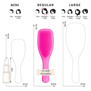 Foto 7 | Foto 7 | Cepillo Tangle Teezer Ultimate Detangler Para Cabello Húmedo Y Seco - Venta Internacional.