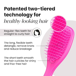 Foto 2 | Foto 2 | Cepillo Para El Cabello Tangle Teezer Ultimate Detangler Runway Pink - Venta Internacional.