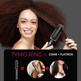 Foto 2 | Foto 2 | Plancha de Cerámica Tymo Ring para Alisar y Dar Volumen al Cabello - Venta Internacional