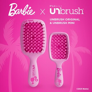 Foto 3 | Foto 3 | Pincel Desenredante Duo Fhi Heat Unbrush Barbie Shine Bright - Venta Internacional.
