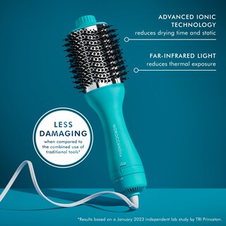 Foto 2 | Foto 2 | Paquete De Cepillo Para Secador De Pelo Y Defensa Perfecta Moroccanoil - Venta Internacional.
