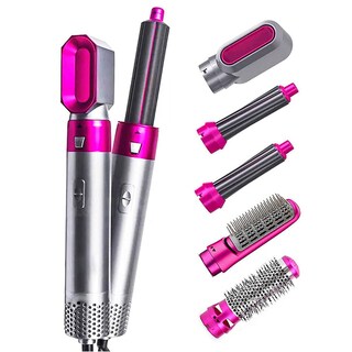 Foto 1 | Foto 1 | Cepillo Secador de Cabello Multifuncional de Aire Caliente Rizador