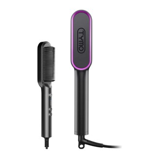 Foto 1 | Foto 1 | Cepillo Peine Alaciador Eléctrico Tymo Ring Plancha Cabello Negro Y Púrpura