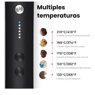 Foto 4 | Foto 4 | Cepillo Peine Alaciador Eléctrico Tymo Ring Plancha Cabello Negro Y Púrpura