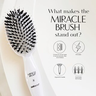 Foto 2 | Foto 2 | Cepillo De Pelo Con Forma De Paleta Hairtamin Miracle Para Todo Tipo De Cabello - Venta Internacional.