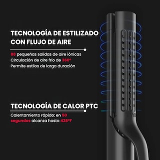 Foto 4 | Foto 5 | Kit Cepillo Electrico Tymo Ring Y Plancha Airflow 2 En 1