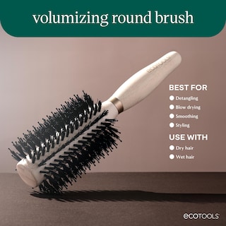 Foto 3 | Foto 3 | Cepillo Para Cabello Ecotools Voluminizador Redondo De Bambú Vegano - Venta Internacional.