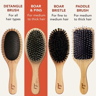 Foto 5 | Foto 5 | El Cepillo De Pelo Beauty De Earth Boar Bristle Suaviza Y Desenreda - Venta Internacional.