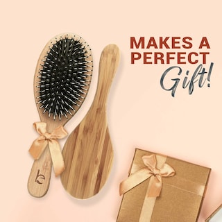 Foto 7 | Foto 7 | El Cepillo De Pelo Beauty De Earth Boar Bristle Suaviza Y Desenreda - Venta Internacional.