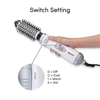 Foto 3 | Foto 3 | Cepillo Secador De Pelo Giratorio 2 En 1 De Curling Irons Huoguo 1000 W - Venta Internacional.