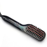 Alisador De Pelo Huoguo Cepillo De Cerámica Con Pantalla Lcd Color Negro - Venta Internacional.
