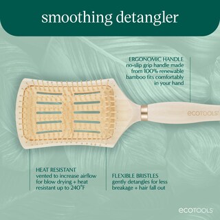 Foto 2 | Foto 2 | Cepillo Suavizante Ecotools Para Cabello Húmedo Y Seco 1 Unidad - Venta Internacional.