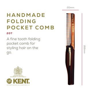 Foto 2 | Foto 2 | Bolsillo Plegable Hecho a Mano Comb Kent 20 t para Hombre - Venta Internacional