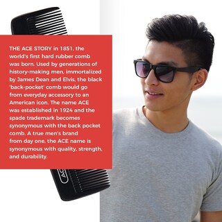 Foto 6 | Foto 6 | Bolsillo Y Monedero Comb Goody Ace Classic Bobby De 13 Cm, Color Negro (paquete De 2) - Venta Internacional.