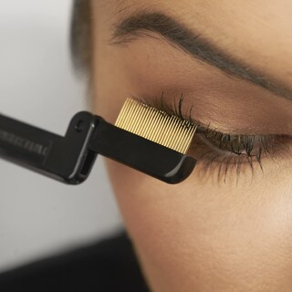 Foto 6 | Foto 6 | Modelo Plegable Ilashcomb Tweezerman N.º 1054-r Con Dientes Chapados En Oro - Venta Internacional.