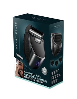Foto 8 | Foto 8 | Mini Cortadora Portátil Perry Ellis Barba y Cabello Pm206 color Negro