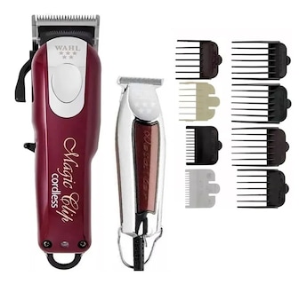Foto 2 | Foto 2 | Recortadora Inalámbrica y Detalladora T-Blade de Wahl Professional Combo Magic Clip