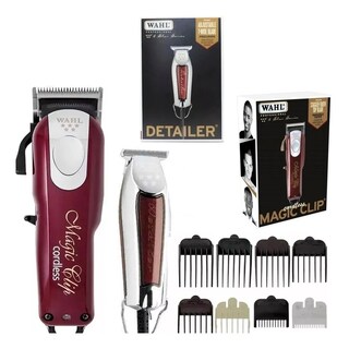 Foto 3 | Foto 3 | Recortadora Inalámbrica y Detalladora T-Blade de Wahl Professional Combo Magic Clip