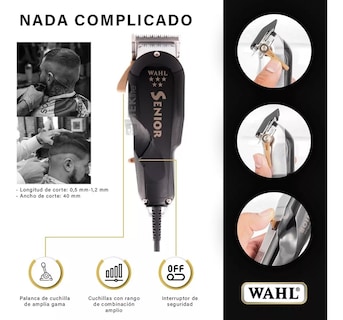 Foto 4 | Foto 4 | Combo Clipper Senior Wahl con Paquete de Peines Guía