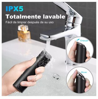 Foto 5 | Foto 5 | Cortadora de Cabello Eléctrica para Barba 8 en 1 color Negro