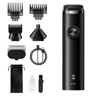 Foto 1 | Foto 1 | Cortadora de Cabello Eléctrica Sejoy Negra 8 en 1