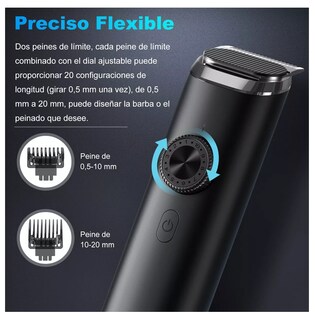 Foto 2 | Foto 2 | Cortadora de Cabello Eléctrica Sejoy Negra 8 en 1