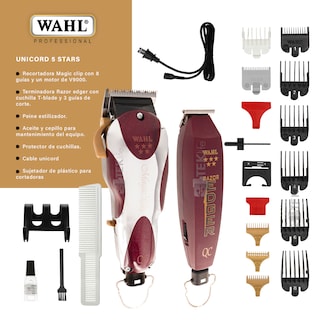 Foto 2 | Foto 2 | Cortadora Y Terminadora De Cabello Wahl Unicord Combo Profesional Alambricas